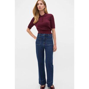 Seed Heritage Wide Leg Pocket Jeans